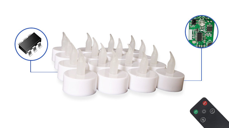 遙控蠟燭燈方案