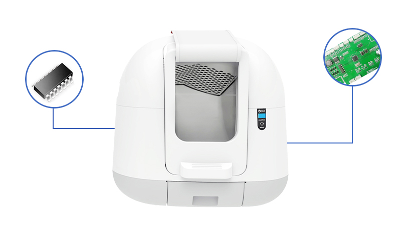 自動(dòng)貓砂盆方案